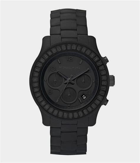 michael kors watch mk black|Michael Kors watches all black.